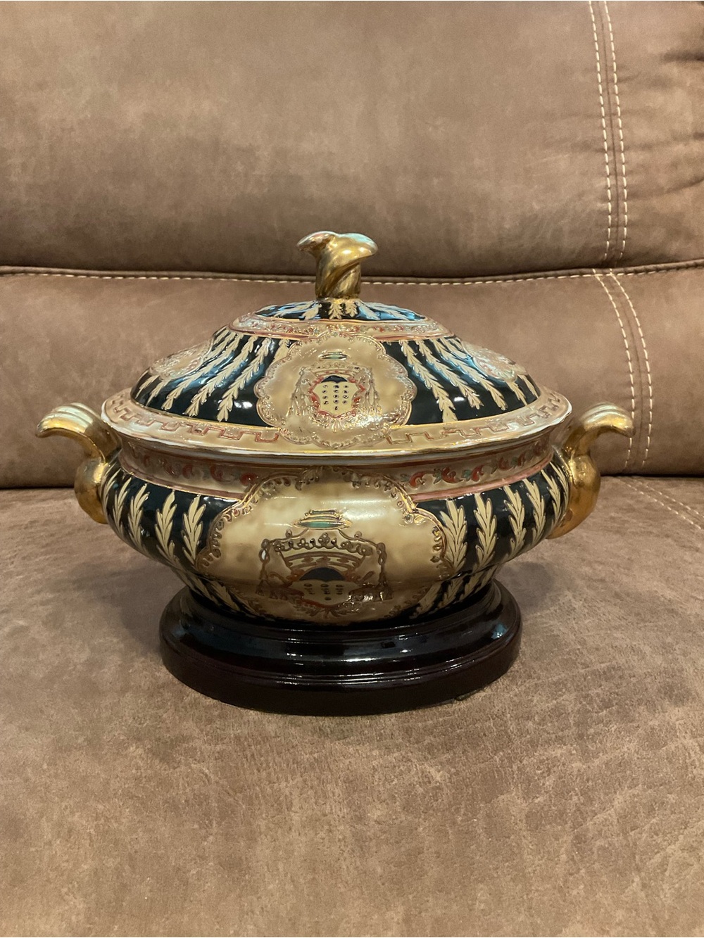 Vintage Porcelain Lidded Tureen